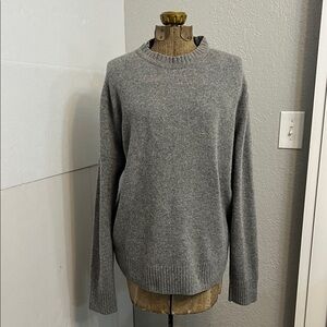 J.CREW WOMENS MERINO WOOL CREWNECK PULLOVER SWEATER SIZE LARGE